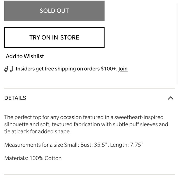 Free People winter white tie back top size small - Picture 8 of 13